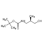 CAS#: 162465-50-1, 2-Methyl-2-Propanyl [(2R)-3-Hydroxy-2-Methylpropyl]Carbamate