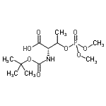 CAS#: 162554-18-9, O-(Dimethoxyphosphoryl)-N-{[(2-Methyl-2-Propanyl)Oxy]Carbonyl}-L-Threonine