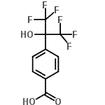 CAS#: 16261-80-6, 4-(1,1,1,3,3,3-Hexafluoro-2-Hydroxy-2-Propanyl)Benzoic Acid