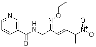 CAS#: 162626-99-5, N-[(2E,3E)-2-(Ethoxyimino)-5-Nitro-3-Hexen-1-Yl]Nicotinamide