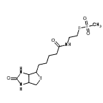 CAS#: 162758-04-5, S-(2-{[5-(2-Oxohexahydro-1H-thieno[3,4-d]imidazol-4-yl)pentanoyl]amino}ethyl) methanesulfonothioate