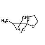 CAS#: 16278-05-0, 2-(1,2-Dimethylcyclopropyl)-2-Methyl-1,3-Dioxolane
