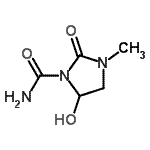 CAS#: 162830-39-9, 5-Hydroxy-3-Methyl-2-Oxo-1-Imidazolidinecarboxamide