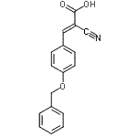 CAS#: 162882-36-2, (2E)-3-[4-(Benzyloxy)Phenyl]-2-Cyanoacrylic Acid