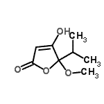 CAS#: 162892-99-1, 4-Hydroxy-5-Isopropyl-5-Methoxy-2(5H)-Furanone