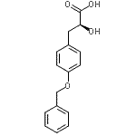 CAS#: 162919-37-1, (2S)-3-[4-(Benzyloxy)Phenyl]-2-Hydroxypropanoic Acid