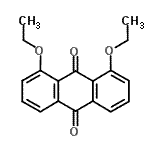CAS 登录号：16294-26-1， 1,8-二乙氧基-9,10-蒽醌