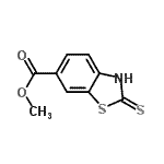 CAS#: 162959-43-5, Methyl 2-Thioxo-2,3-Dihydro-1,3-Benzothiazole-6-Carboxylate