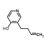 CAS#: 163118-78-3, 3-(3-Buten-1-Yl)-4-Pyridinol