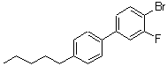 CAS#: 163129-11-1, 4-Bromo-3-Fluoro-4'-Pentylbiphenyl