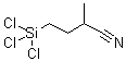 CAS#: 163155-56-4, 2-Methyl-4-(Trichlorosilyl)Butanenitrile