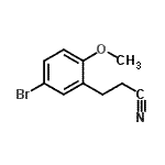 CAS#: 163259-83-4, 3-(5-Bromo-2-Methoxyphenyl)Propanenitrile