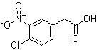 CAS#: 163395-25-3, (4-Chloro-3-Nitrophenyl)Acetic Acid