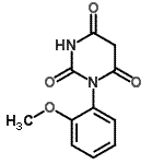 CAS 登录号：16348-07-5， 1-(2-甲氧基苯基)-2,4,6(1H,3H,5H)-嘧啶三酮