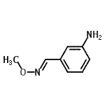 CAS#: 163487-09-0, 3-[(E)-(Methoxyimino)Methyl]Aniline
