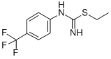 CAS 登录号：163490-40-2， 1-乙硫基-N'-[4-(三氟甲基)苯基]甲脒