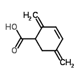 CAS 登录号：163497-61-8， 2,5-二(亚甲基)-3-环己烯-1-羧酸