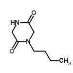 CAS#: 16350-85-9, 1-Butyl-2,5-Piperazinedione