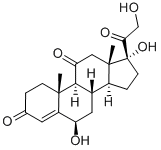 CAS#: 16355-28-5, (6B)-6,17,21-Trihydroxy-Pregn-4-Ene-3,11,20-Trione
