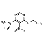 CAS#: 163704-94-7, 6-Ethoxy-N,N-Dimethyl-5-Nitro-4-Pyrimidinamine