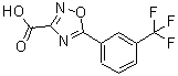 CAS#: 163720-44-3, 5-[3-(Trifluoromethyl)Phenyl]-1,2,4-Oxadiazole-3-Carboxylic Acid