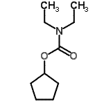 CAS 登录号：16379-15-0， 环戊基二乙基氨基甲酸酯