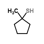 CAS#: 1638-95-5, 1-Methylcyclopentanethiol