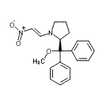 CAS#: 163814-41-3, (2S)-2-[Methoxy(Diphenyl)Methyl]-1-[(E)-2-Nitrovinyl]Pyrrolidine