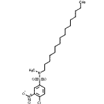 CAS#: 16383-08-7, 4-Chloro-N-Hexadecyl-N-Methyl-3-Nitrobenzenesulfonamide