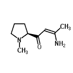 CAS#: 163849-05-6, (2Z)-3-Amino-1-[(2S)-1-Methyl-2-Pyrrolidinyl]-2-Buten-1-One