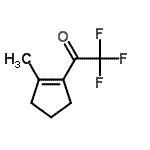 CAS#: 163882-71-1, 2,2,2-Trifluoro-1-(2-Methyl-1-Cyclopenten-1-Yl)Ethanone