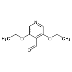 CAS#: 164077-50-3, 3,5-Diethoxyisonicotinaldehyde