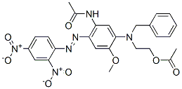 CAS#: 16421-41-3, N-[5-[[2-(Acetyloxy)Ethyl]Benzylamino]-2-[(2,4-Dinitrophenyl)Azo]-4-Methoxyphenyl]-Acetamide