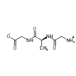 CAS 登录号：16422-05-2， {[N-(铵基乙酰基)-L-丙氨酰]氨基}乙酸酯