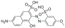 CAS#: 16452-06-5, 7-Amino-4-Hydroxy-3-[(4-Methoxy-2-Sulphophenyl)Azo]Naphthalene-2-Sulphonic Acid