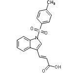 CAS#: 164531-22-0, (2E)-3-{1-[(4-Methylphenyl)Sulfonyl]-1H-Indol-3-Yl}Acrylic Acid