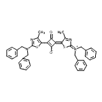 CAS#: 164534-33-2, (4E)-2-[2-(Dibenzylamino)-4-Methyl-1,3-Thiazol-5-Yl]-4-[2-(Dibenzyliminio)-4-Methyl-1,3-Thiazol-5(2H)-Ylidene]-3-Oxo-1-Cyclobuten-1-Olate
