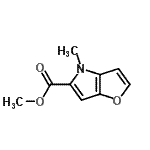 CAS 登录号：164667-61-2， 甲基4-甲基-4H-呋喃并[3,2-b]吡咯-5-羧酸酯