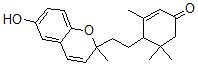 CAS#: 164672-55-3, 4-[2-(6-Hydroxy-2-Methylchromen-2-Yl)Ethyl]-3,5,5-Trimethylcyclohex-2-En-1-One