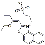 CAS 登录号：16470-41-0， 2-(2-乙氧基-1-丁烯基)-1-(3-磺酸基丙基)萘并[1,2-d]噻唑鎓内盐