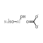 CAS#: 16482-55-6, Dihydroxyaluminium(1+) Sodium Carbonate (1:1:1)