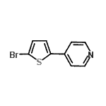 CAS#: 164936-60-1, 4-(5-Bromo-2-Thienyl)Pyridine