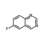 CAS#: 16499-44-8, 6-Fluoroquinazoline