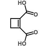 CAS#: 16508-05-7, 1-Cyclobutene-1,2-Dicarboxylic Acid
