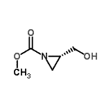 CAS#: 165104-68-7, Methyl (2S)-2-(Hydroxymethyl)-1-Aziridinecarboxylate