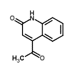 CAS#: 16511-39-0, 4-Acetyl-2(1H)-Quinolinone