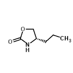 CAS 登录号：165115-69-5， (4S)-4-丙基-1,3-恶唑烷-2-酮