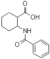 CAS 登录号：16524-13-3， 2-(苯甲酰基氨基)环己烷羧酸