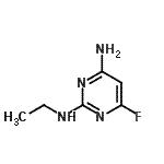 CAS#: 165258-69-5, N<Sup>2</Sup>-Ethyl-6-Fluoro-2,4-Pyrimidinediamine