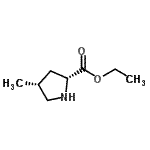 CAS#: 165273-05-2, Ethyl (4R)-4-Methyl-D-Prolinate